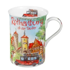 Porzellan-Tasse "Rothenburg"