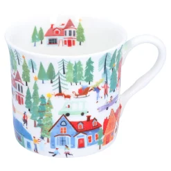 Porzellan-Tasse "Winterzeit"