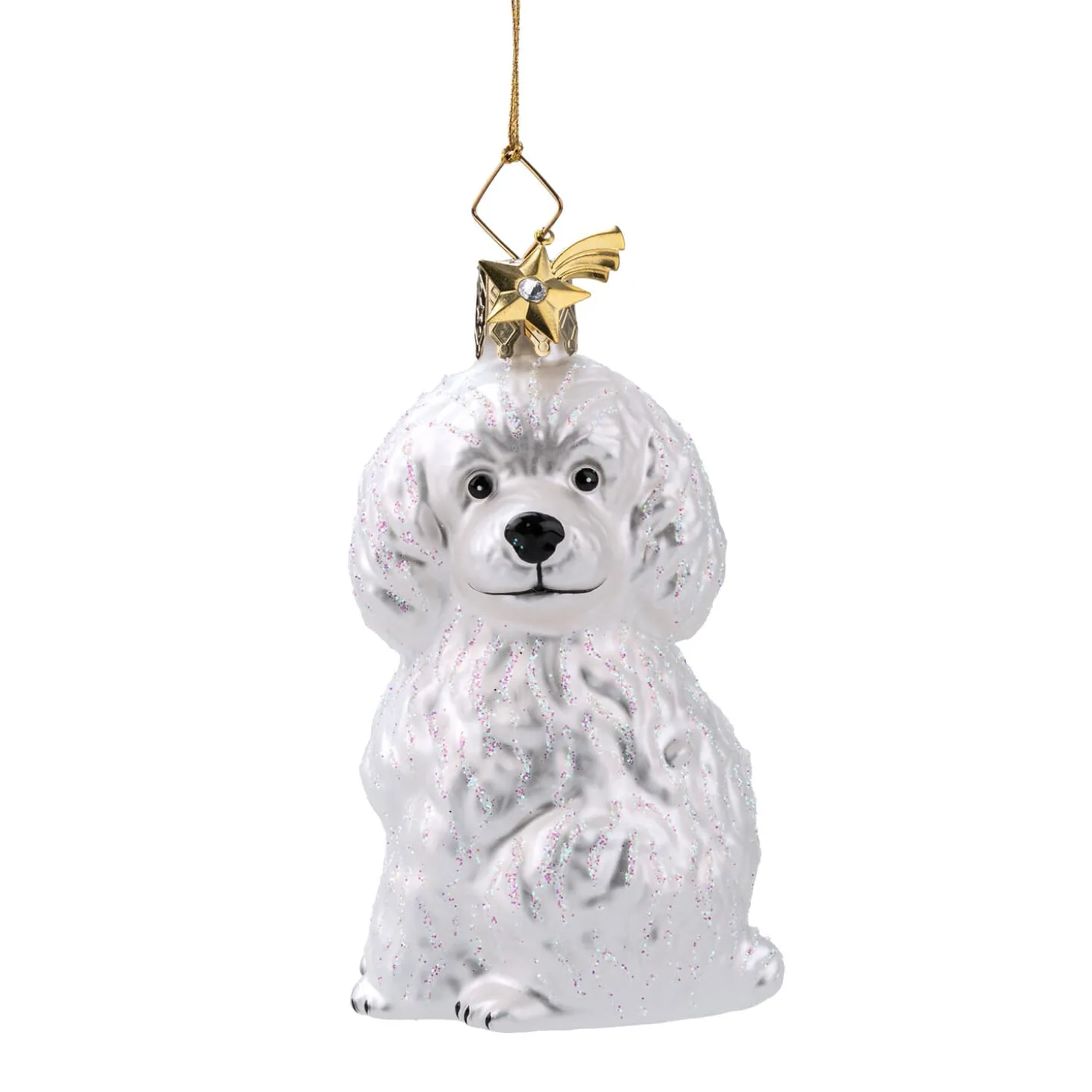 Pudel, Glas-Baumbehang