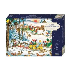 Puzzle-Adventskalender "Weihnachtsumzug"