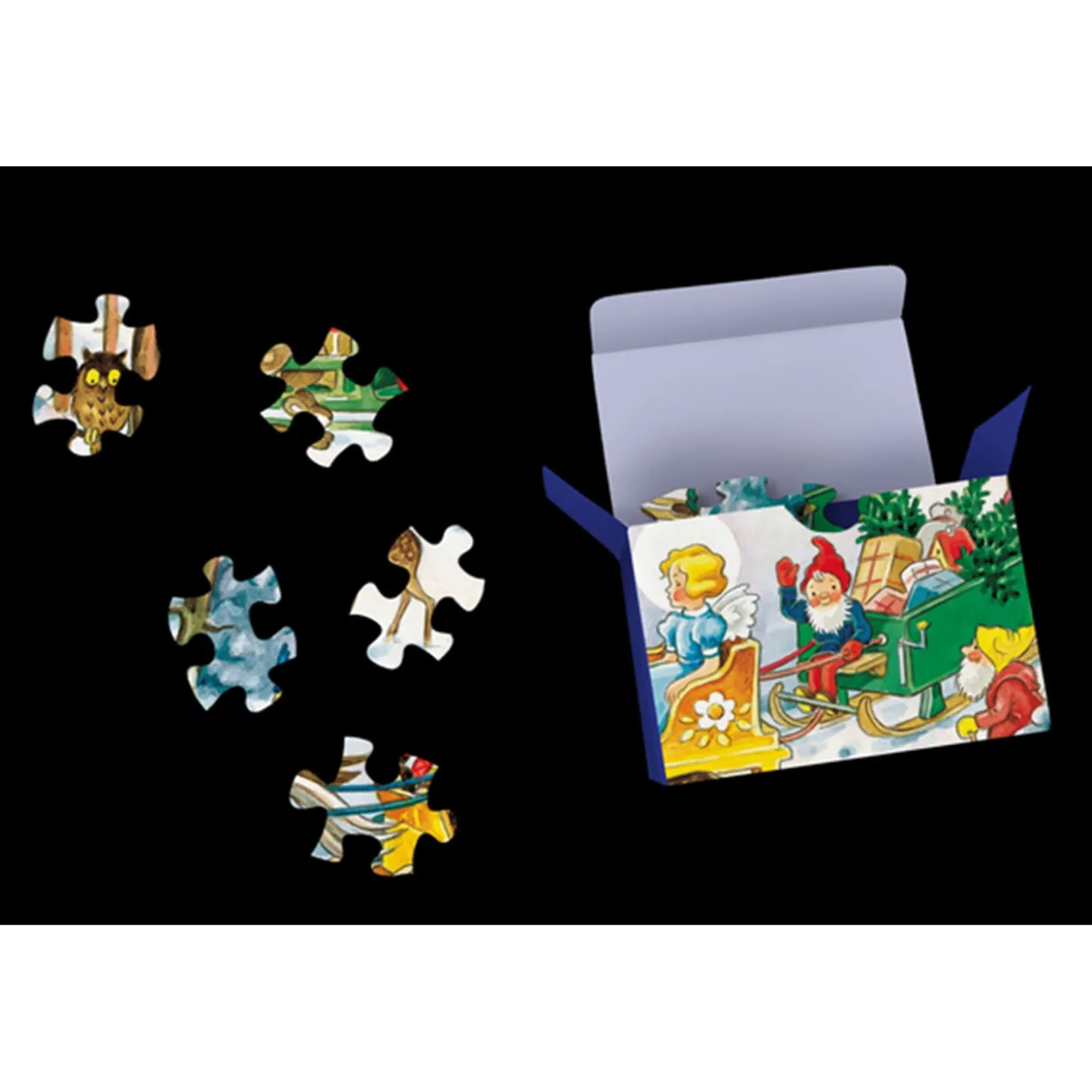 Puzzle-Adventskalender "Weihnachtsumzug"
