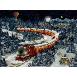 Puzzle-Adventskalender "Weihnachtsexpress"