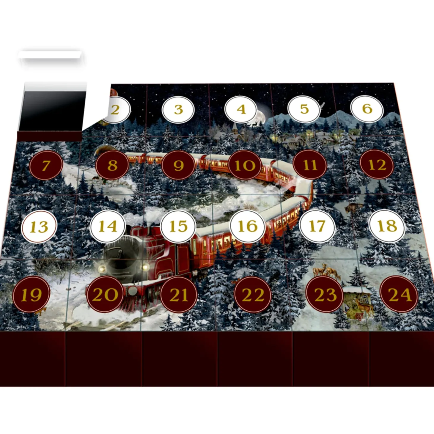Puzzle-Adventskalender "Weihnachtsexpress"