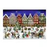 Puzzle-Adventskalender "Winterabend in der Stadt"