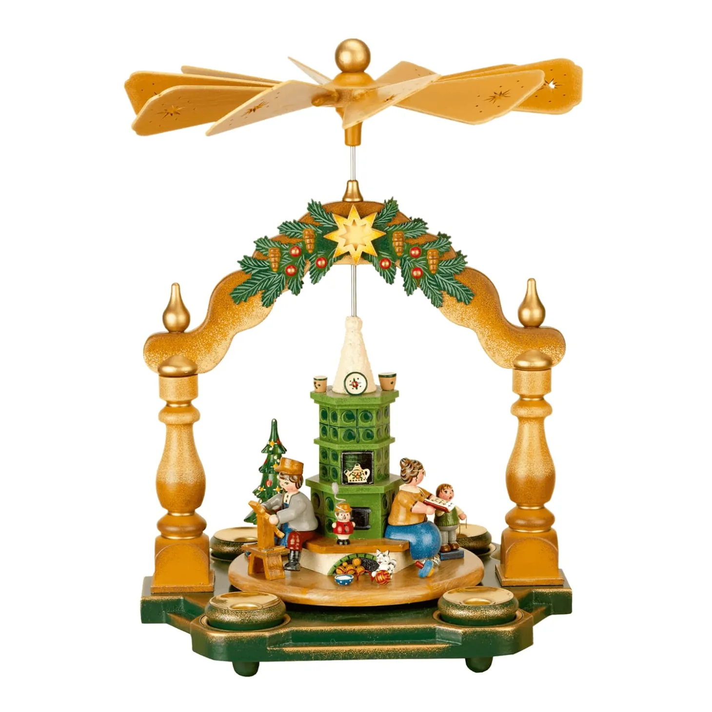 Pyramide "Großmutters Weihnachtsstube"