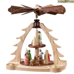 Pyramide "Heilige Drei Könige", bunt