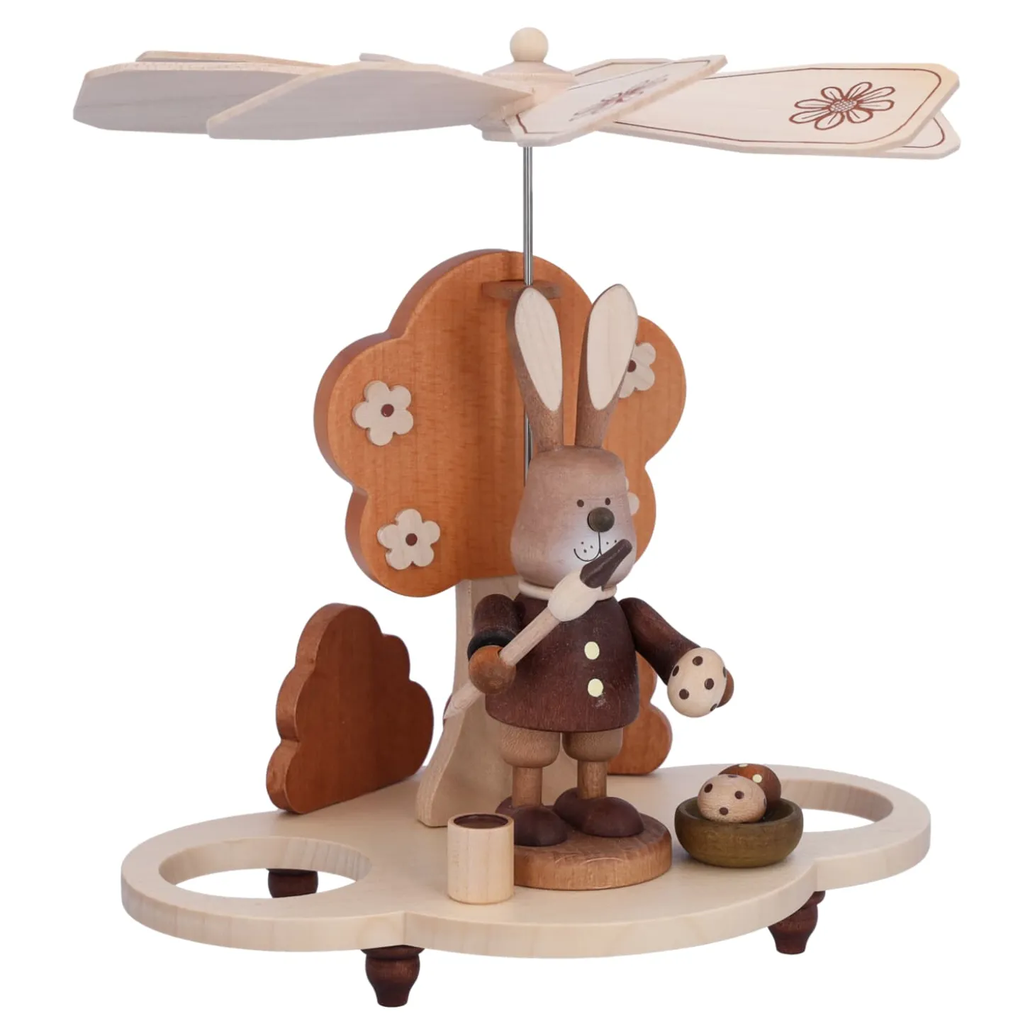 Pyramide "Osterhase mit Pinsel"