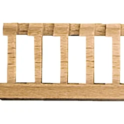 Pyramiden - Zaun aus Holz