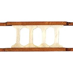 Pyramiden - Zaun aus Holz