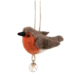 Rotkehlchen aus Filz