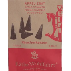 Räucherkerzen Apfel-Zimt-Duft, groß