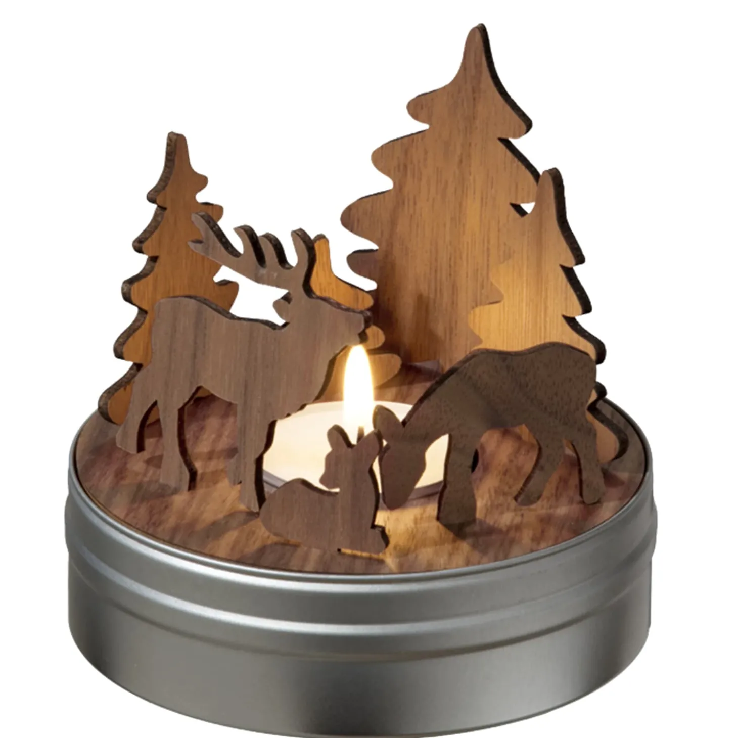 Schachtelgeschichte "Im Winterwald"