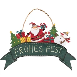 Schild "Frohes Fest"