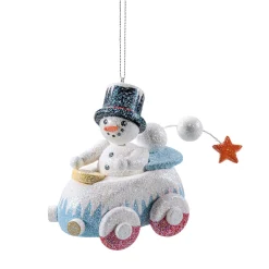 Schneefahrt, Holz-Baumbehang