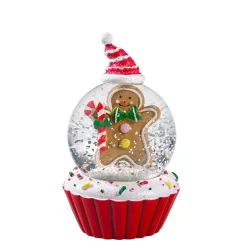 Schneekugel "Muffin Lebkuchen"