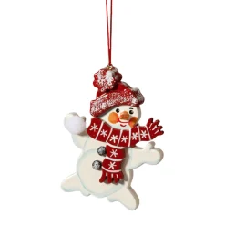 Schneemann mit Schal