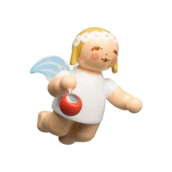 Schwebeengel mit Baumkugel, klein