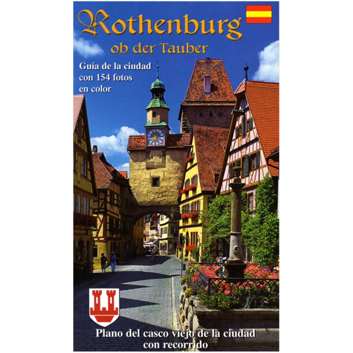 Stadtführer "Rothenburg ob der Tauber" Spanisch
