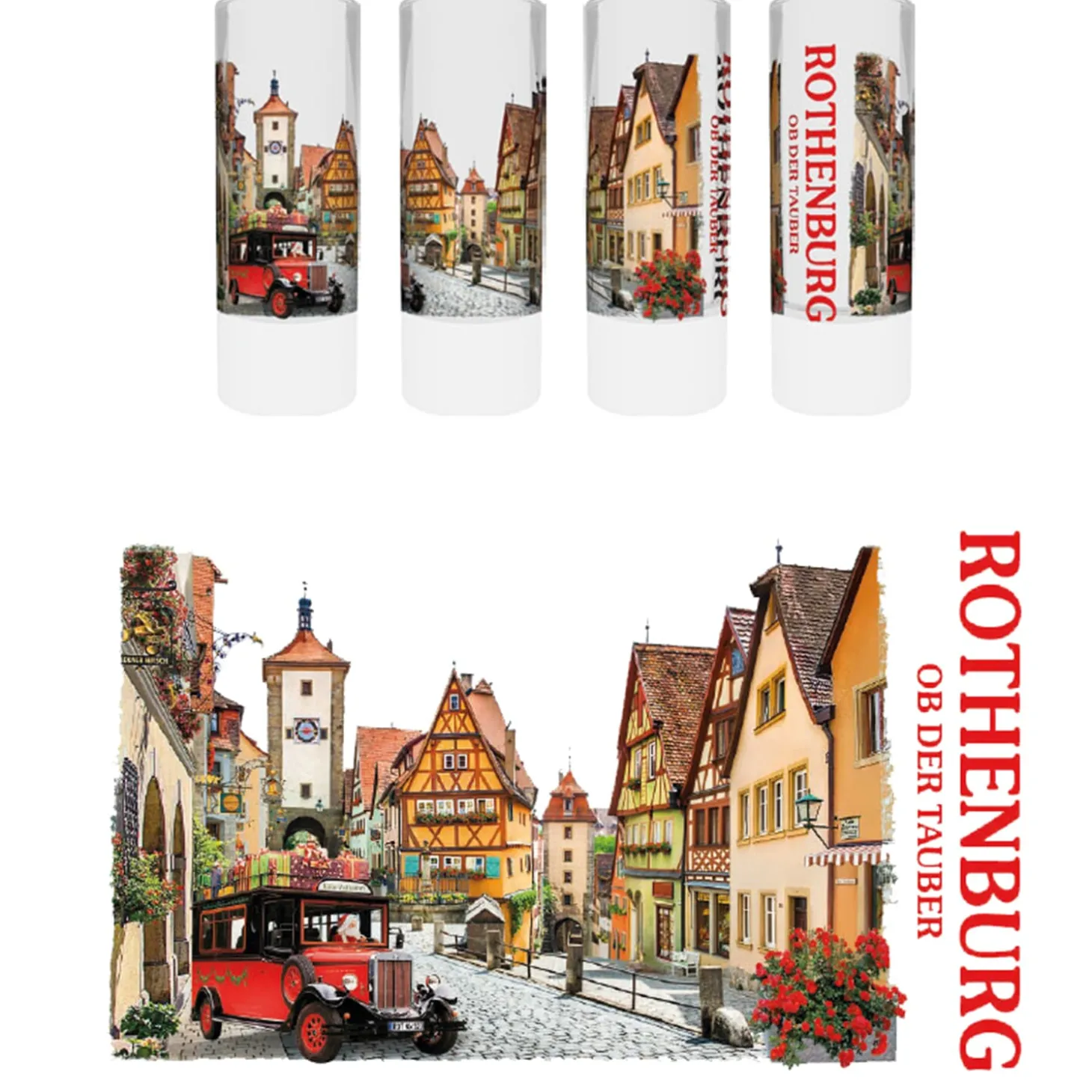 Stamper "Silhouette Rothenburg"
