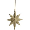 Stern filigran, vergoldet
