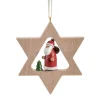 Stern mit Weihnachtsmann