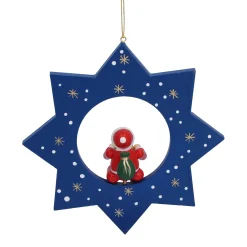 Stern mit Weihnachtsmann
