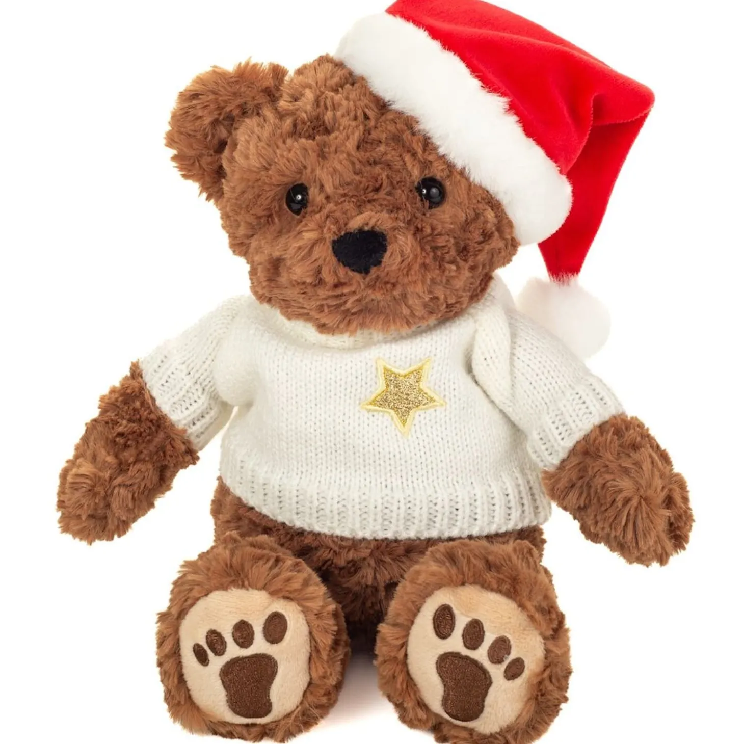 Teddy mit Pullover, Plüschfigur