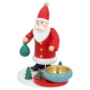 Teelichthalter "Weihnachtsmanns Waldweihnacht"