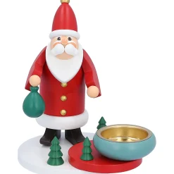 Teelichthalter "Weihnachtsmanns Waldweihnacht"
