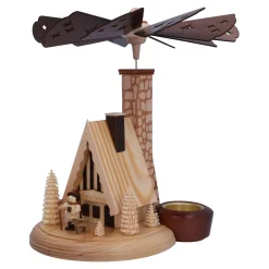 Teelichtpyramide "Forsthaus"