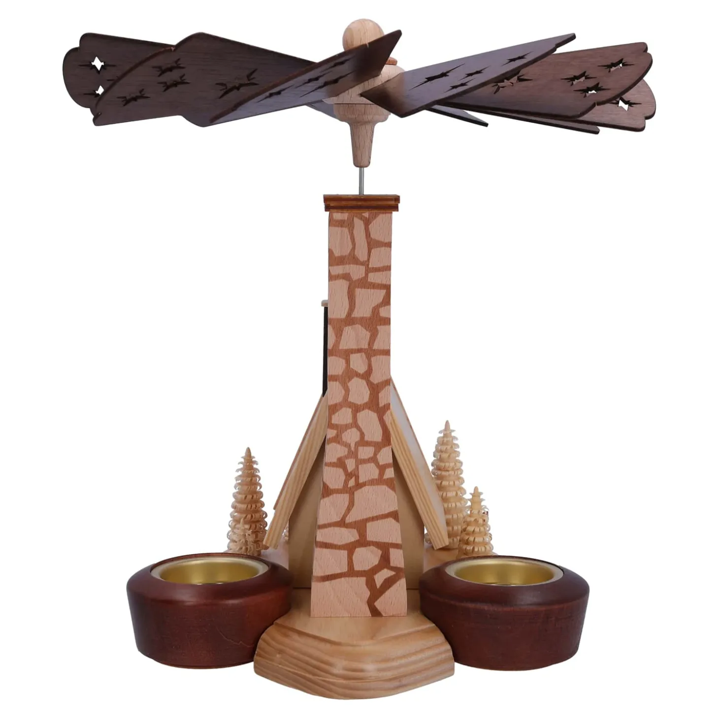 Teelichtpyramide "Forsthaus"