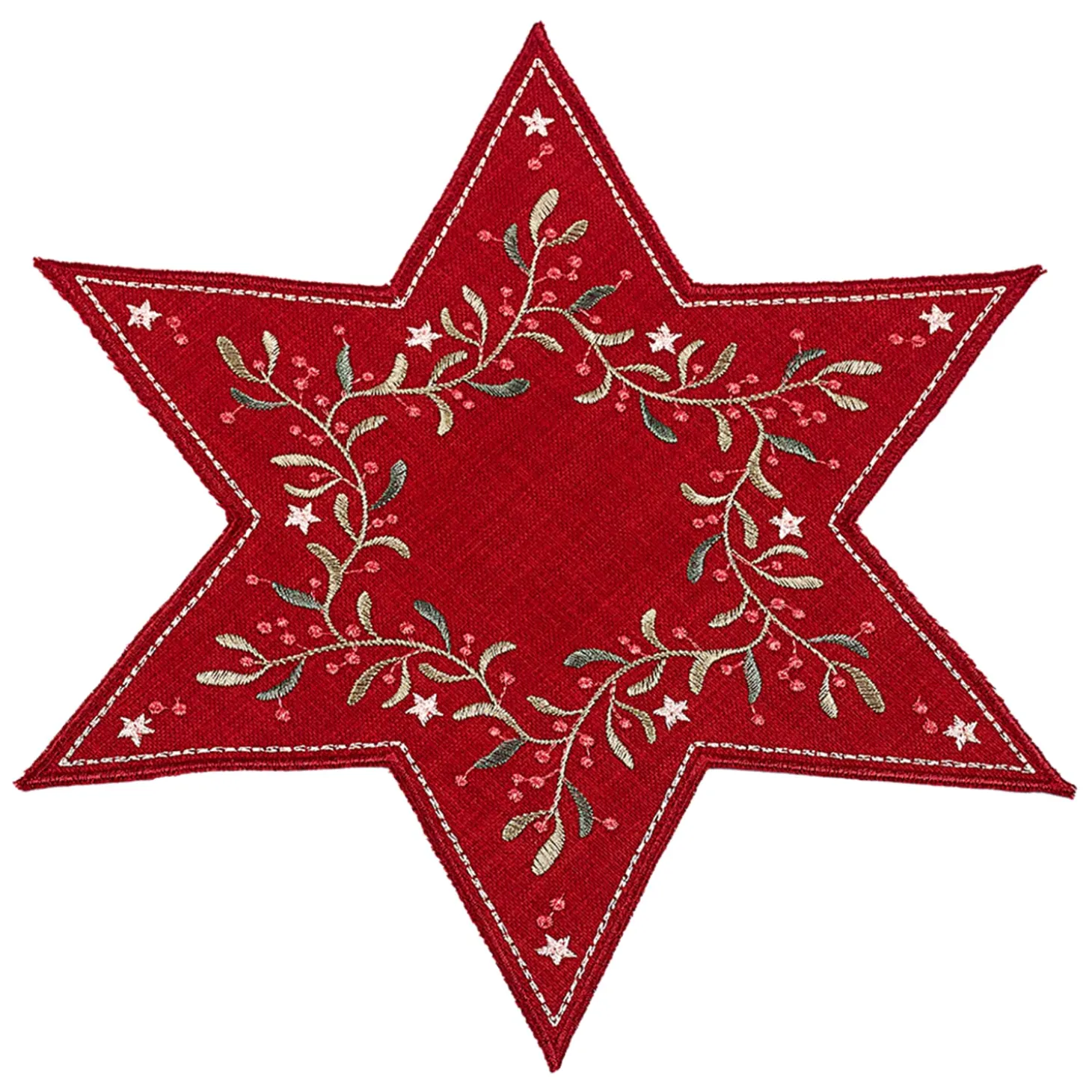 Tischdecke "Mistel" r 28 cm