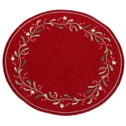 Tischdecke "Mistel" r 20 cm