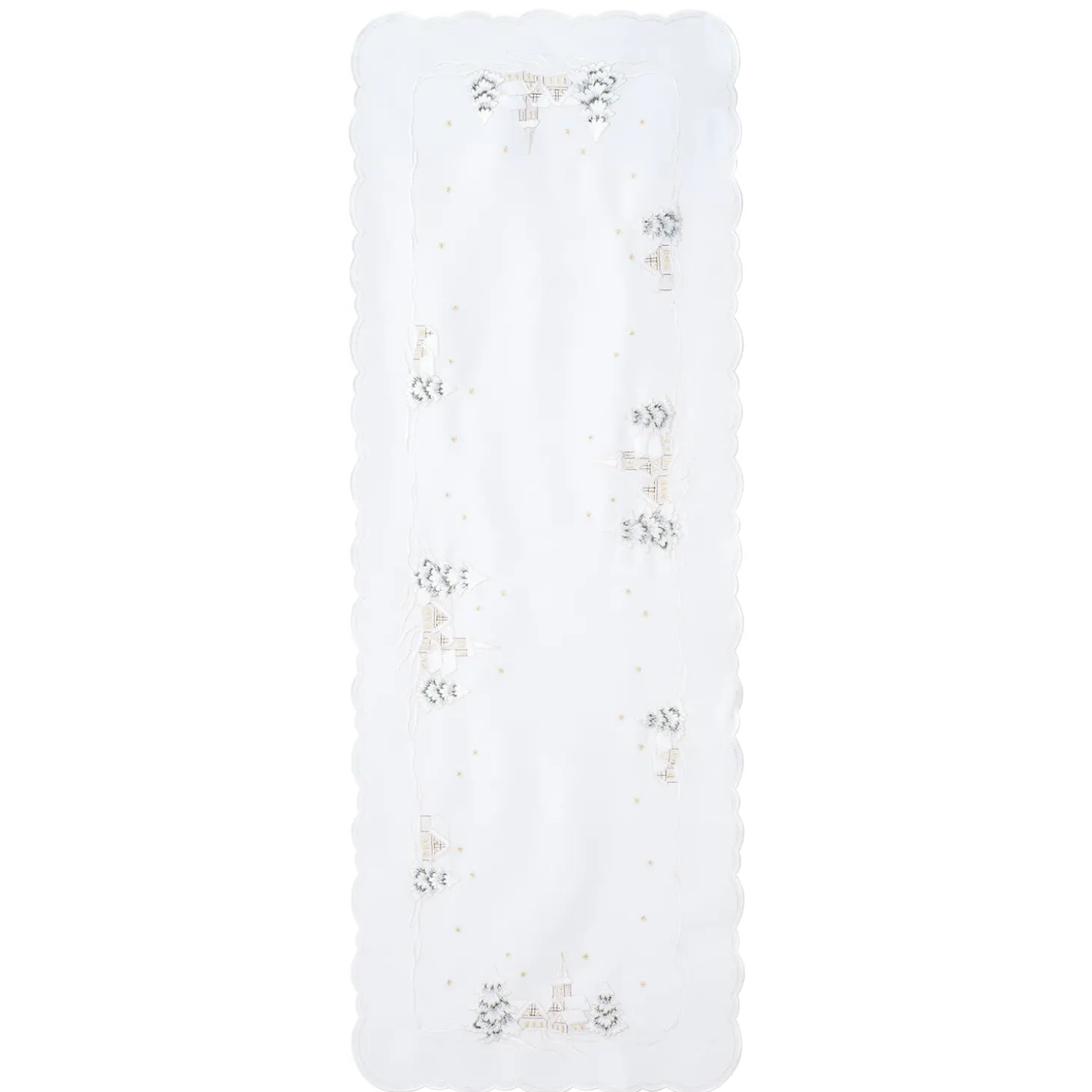 Tischläufer "Winterdorf" 40x115 cm