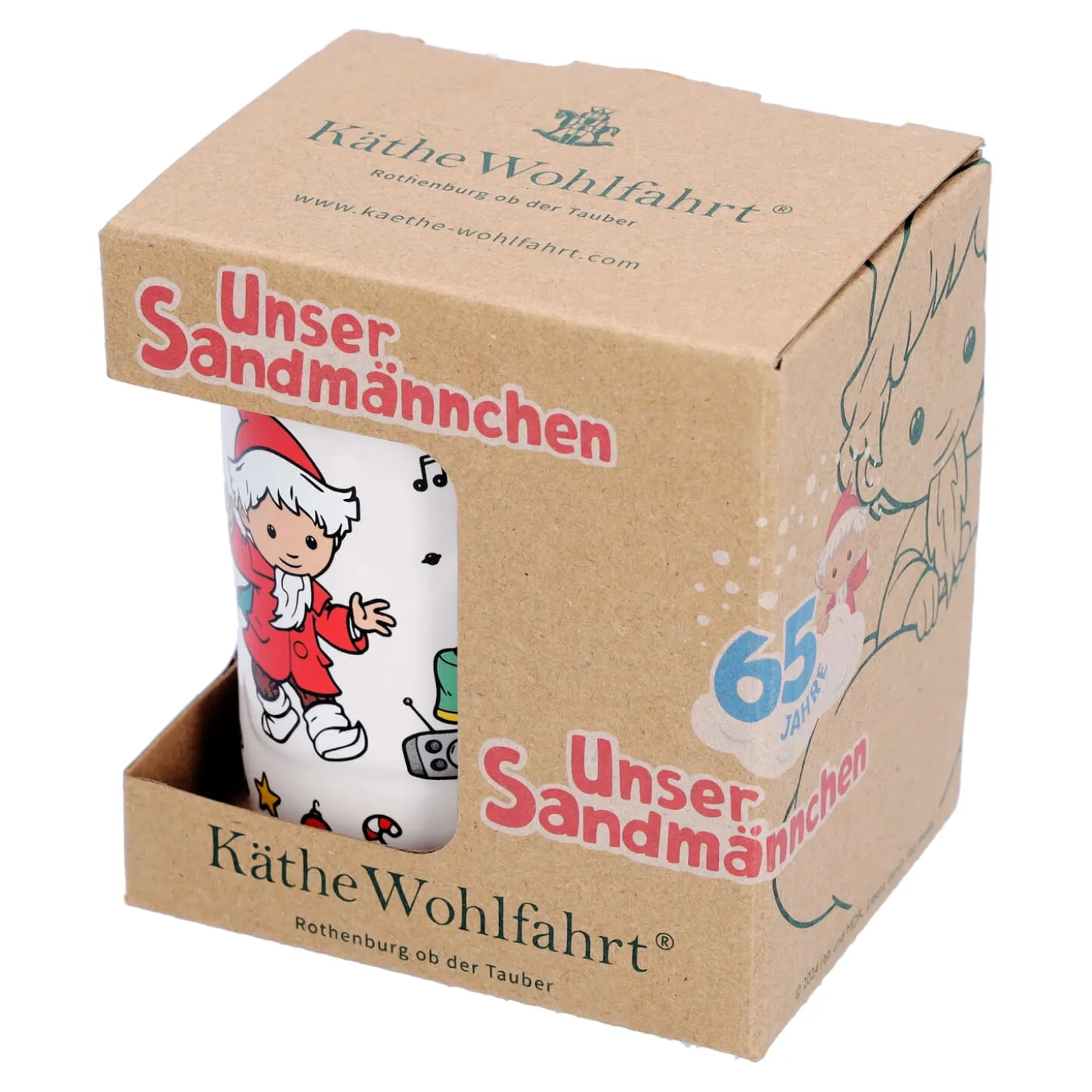 Unser Sandmännchen feiert 65-Jähriges Jubiläum Weihnachtsmarkttasse