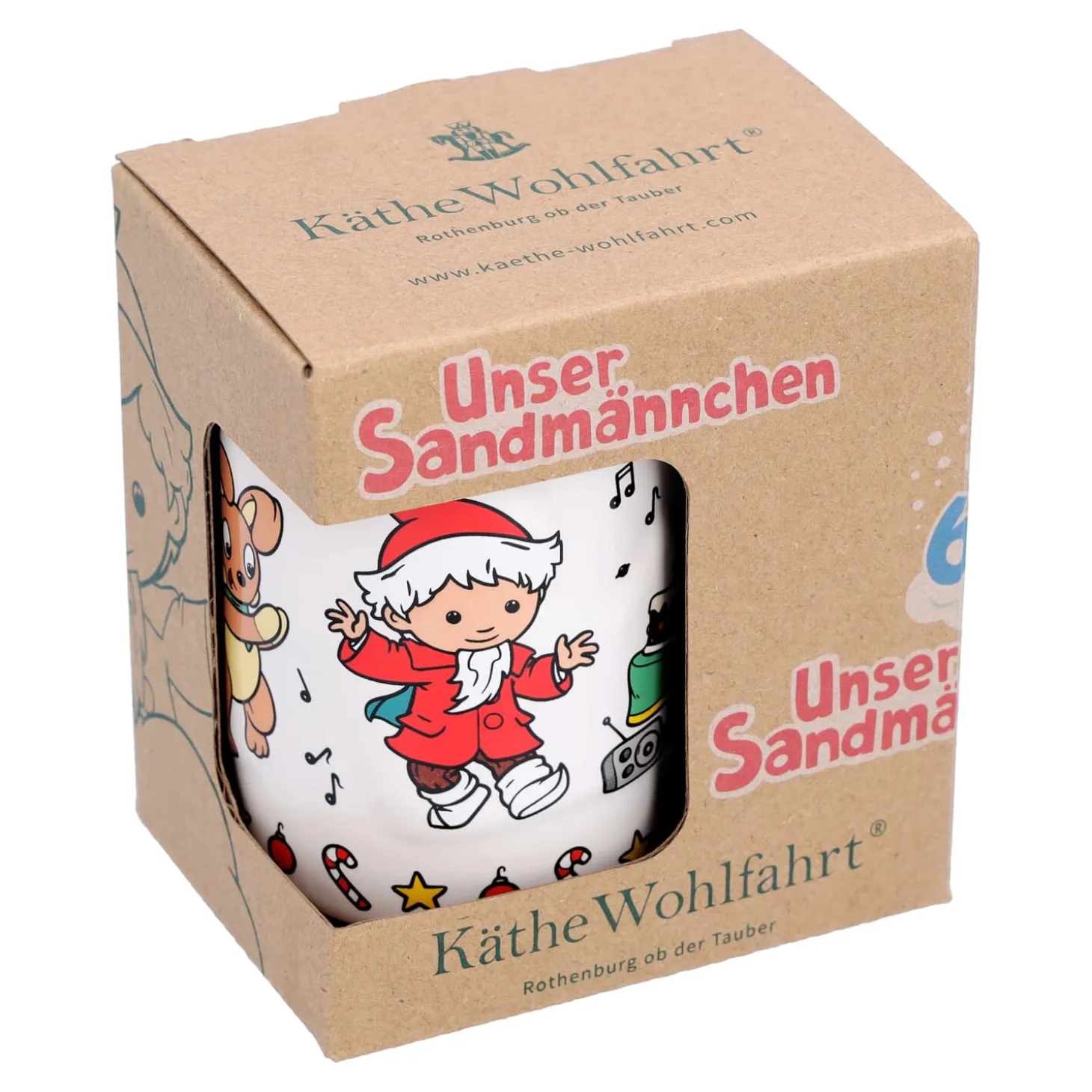 Unser Sandmännchen feiert 65-Jähriges Jubiläum Weihnachtsmarkttasse
