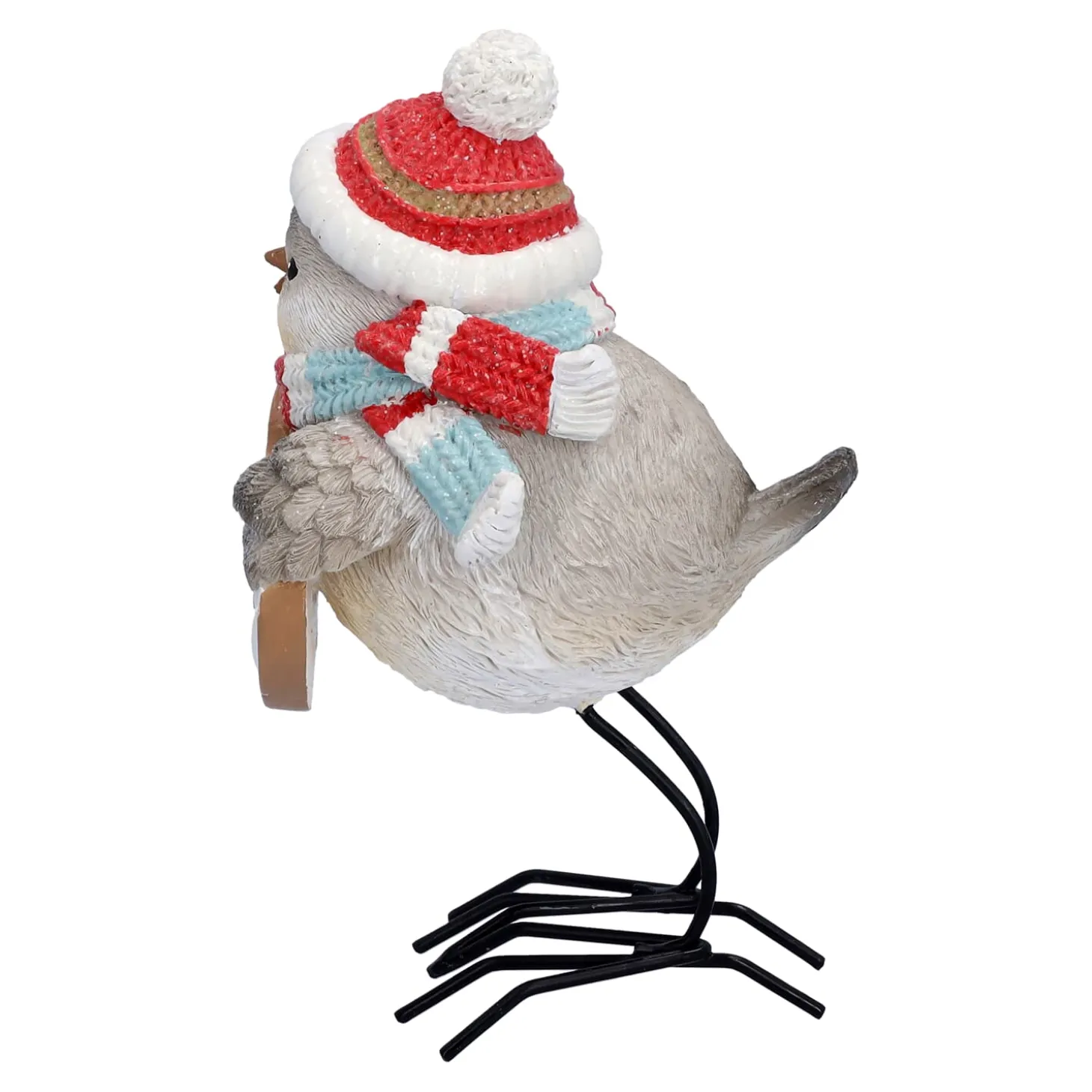 Vogel mit Gitarre, Standfigur