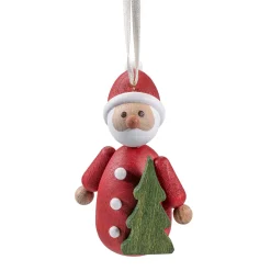 Weihnachtsmann, Holz-Baumbehang