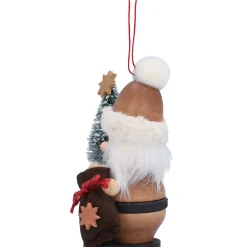 Weihnachtsmann, Holz-Baumbehang