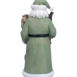Weihnachtsmann mit Eichhörnchen, Standfigur