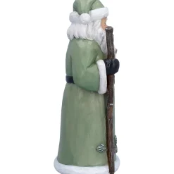 Weihnachtsmann mit Eichhörnchen, Standfigur