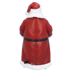 Weihnachtsmann mit Kranz, Spieldose