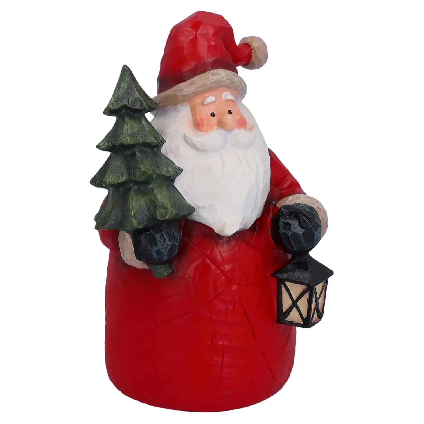 Weihnachtsmann mit Laterne, Standfigur