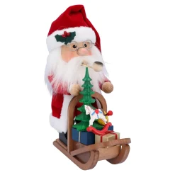 Weihnachtsmann mit Schlitten, Räuchermännchen