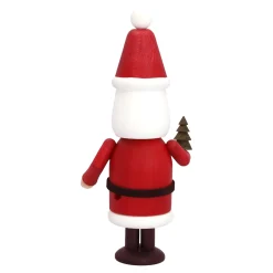 Weihnachtsmann mit Spanbaum, Räuchermännchen