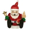 Weihnachtsmann, rund, Räuchermännchen
