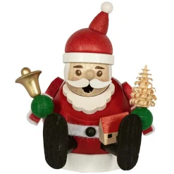 Weihnachtsmann, rund, Räuchermännchen