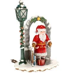 Winterkinder Weihnachtsmann, elektrisch beleuchtet