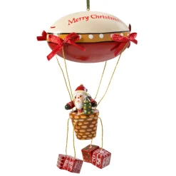 Zeppelin mit Weihnachtsmann