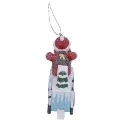 Zug mit Weihnachtsmann